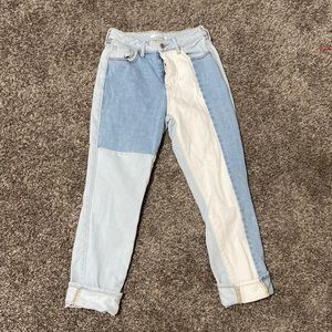 Pac sun multi colored jeans